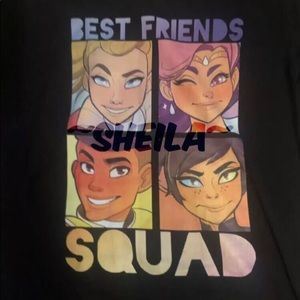 TEE PUBLIC - Best Friends Squad- XL - Long Sleeve
